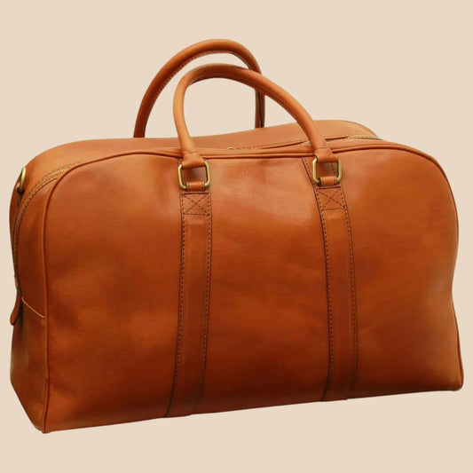 Soft Calfskin Leather Travel Bag - Image 1 | Bufalo d'Oro