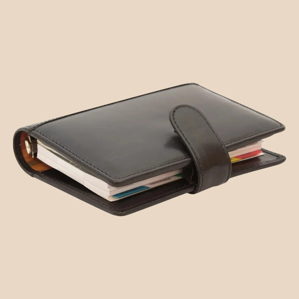 Leather Organizer - Black (small) - Image 4 | Bufalo d'Oro