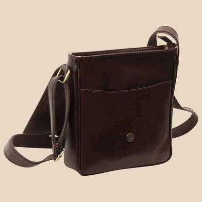 Small Leather Bag With Magnetic Closure - Image 8 | Bufalo d'Oro