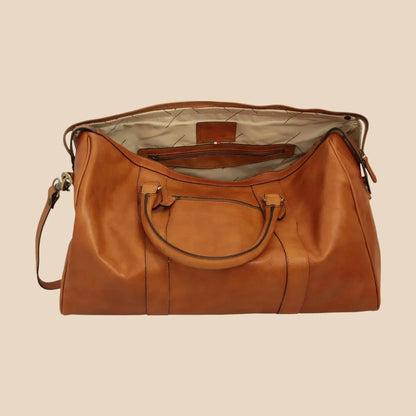 Travel Bag With Shoulder Strap - Image 5 | Bufalo d'Oro