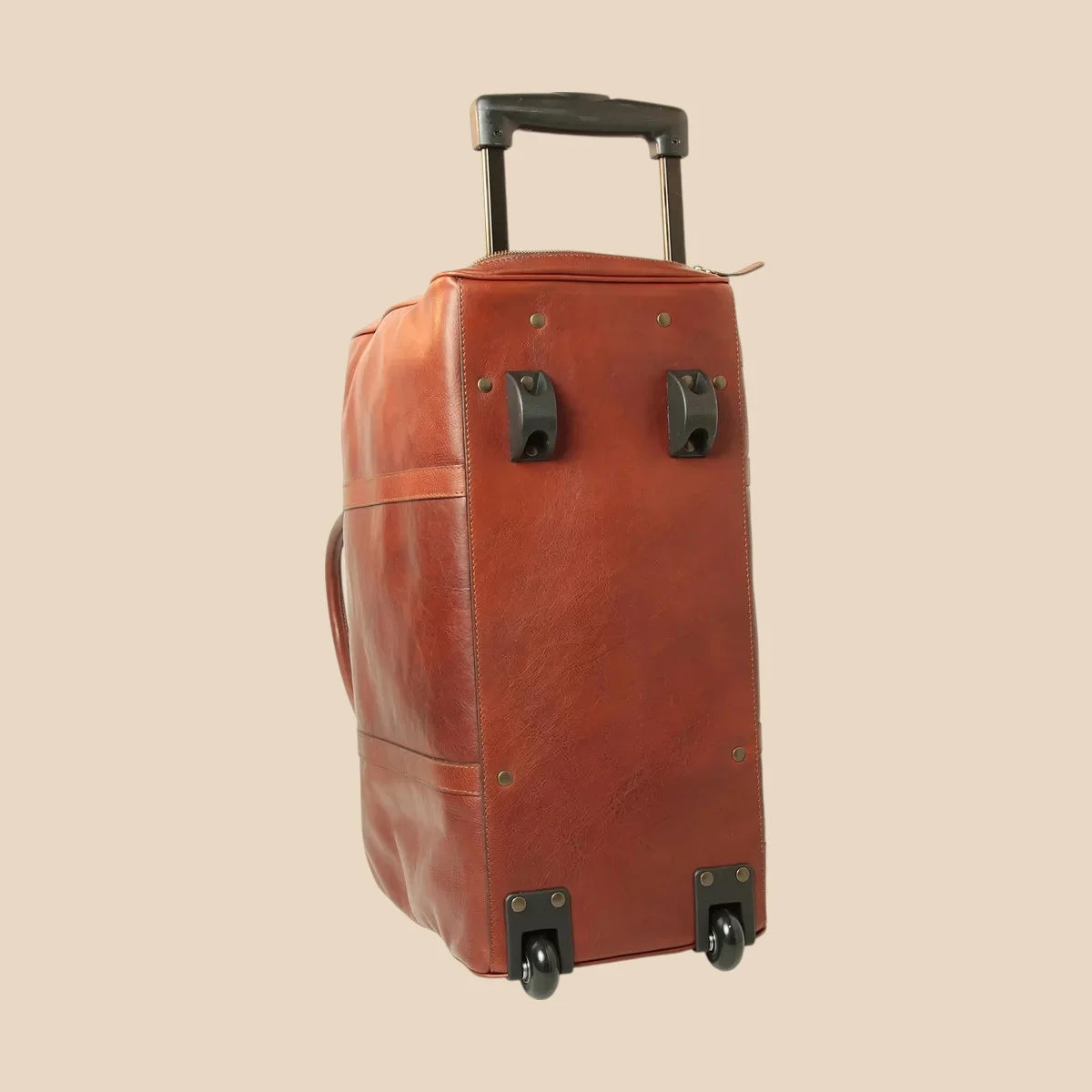 Oiled Calfskin Leather Duffel Bag - Image 32 | Bufalo d'Oro