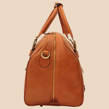 Cowhide Leather Duffel Bag - Image 6 | Bufalo d'Oro