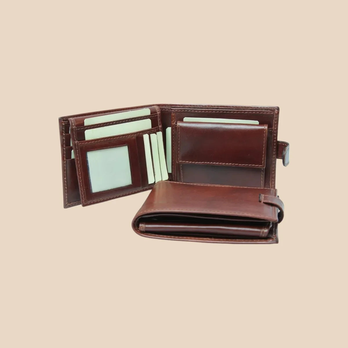 Leather Bifold Wallet - Image 3 | Bufalo d'Oro