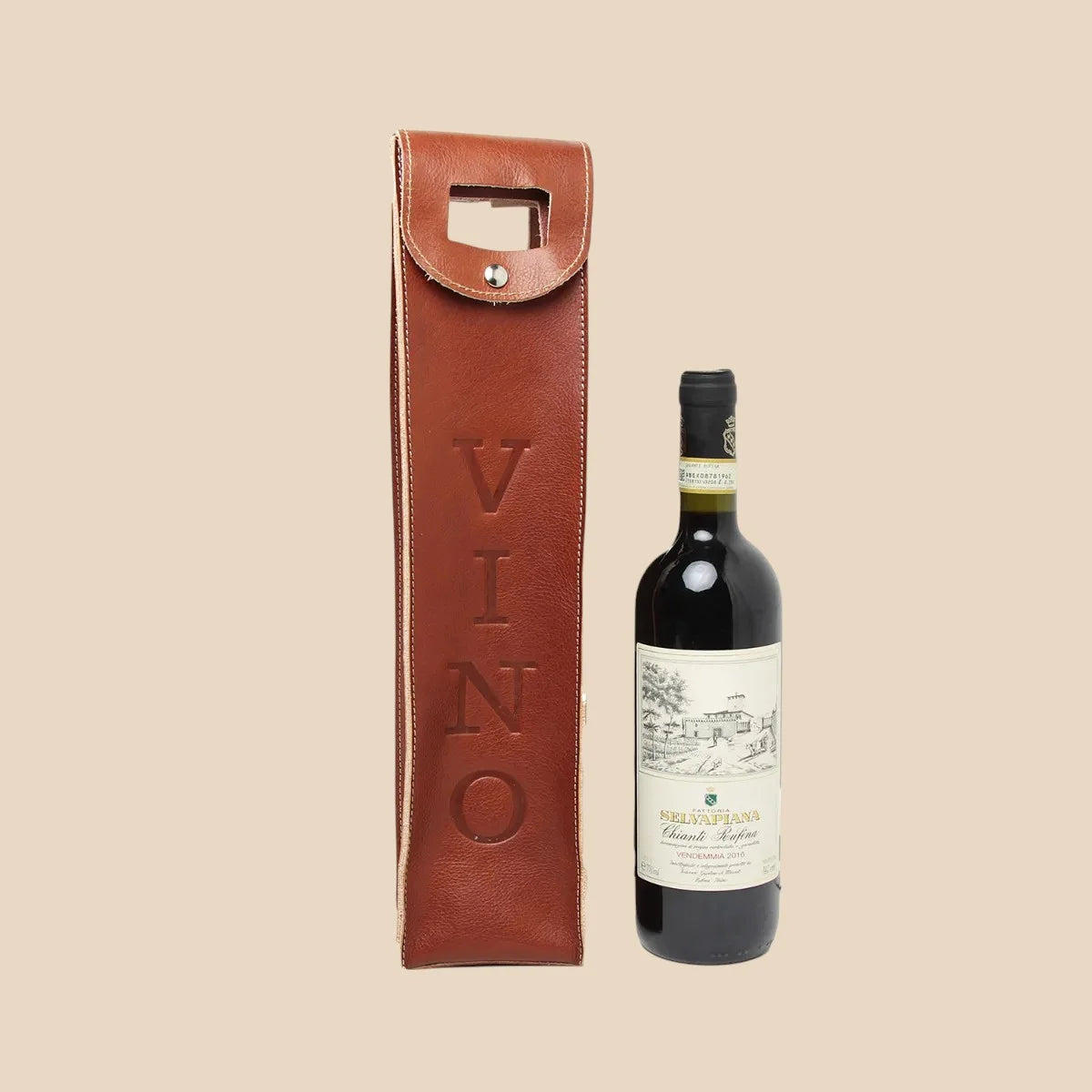 Leather Wine Holder - Image 10 | Bufalo d'Oro